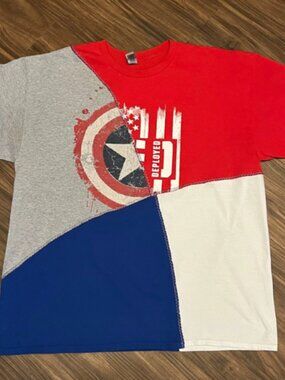 XL quadrant t shirt USA Marvel Budweiser